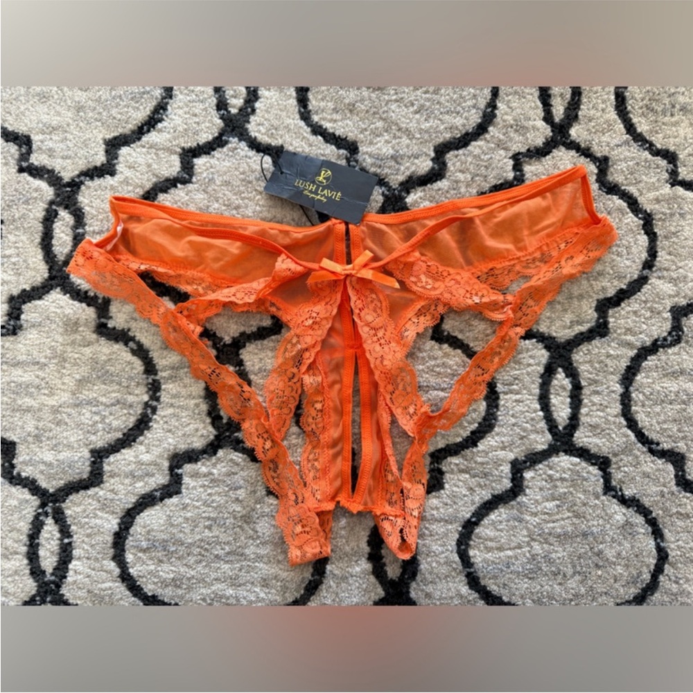 Orange Lace Women's Intimate